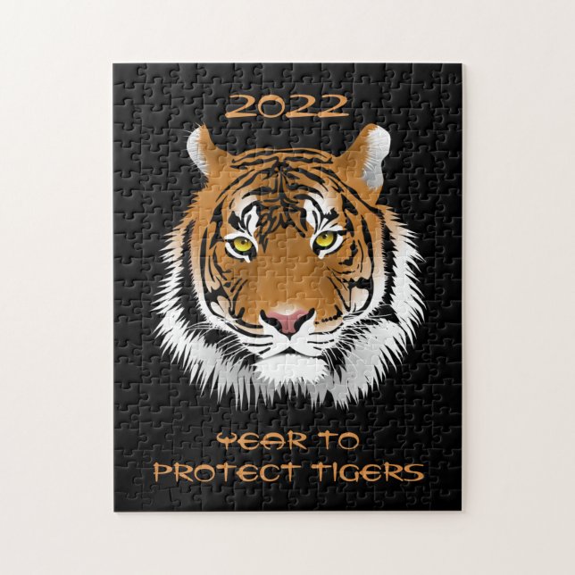 Puzzle 2022 Year to Protect Tigers (Vertical)