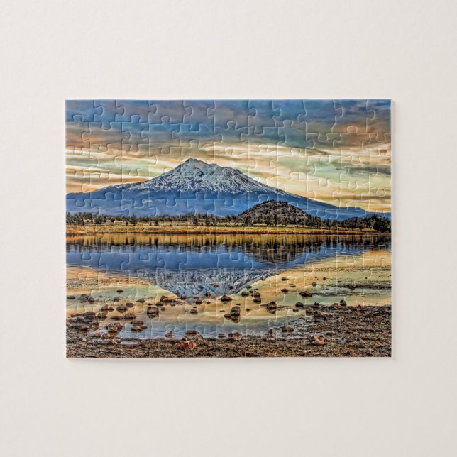PUZZLE 207 MONT SHASTA REFLECTED (Horizontal)