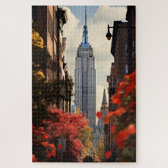 Puzzle 20" x 30", 1014 pièces Empire State Building  (Vertical)