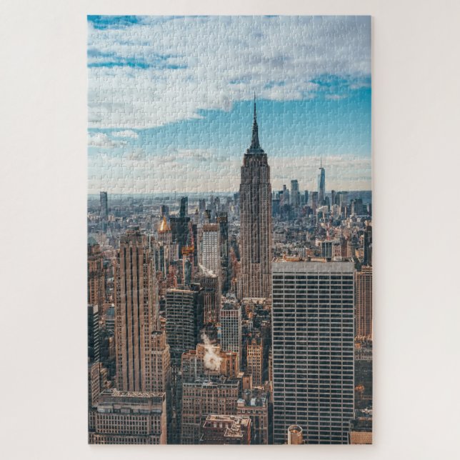 Puzzle 20" x 30", 1014 pièces Empire State Building (Vertical)