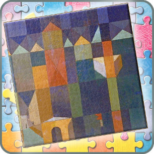PUZZLE 20x20 - "Ville des Tours" - Paul Klee