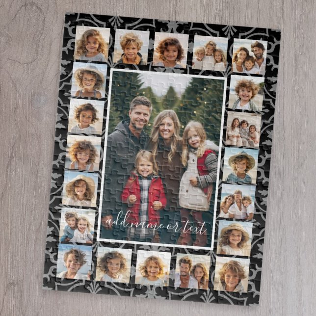 Puzzle 21 Collage photo et Motif de tuiles - CAN Edit COL (Personalize a jigsaw puzzle with your photos)