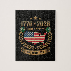 Puzzle 250e anniversaire États-Unis d'Amérique 250 USA