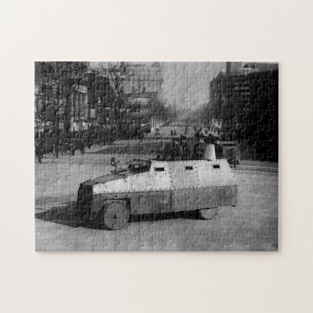 Puzzle 27 mars 1917 :  L'escadron de véhicule blindé (Horizontal)