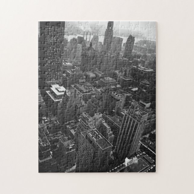 Puzzle 2 mai 1961 :  Chrysler construisant à New York (Vertical)