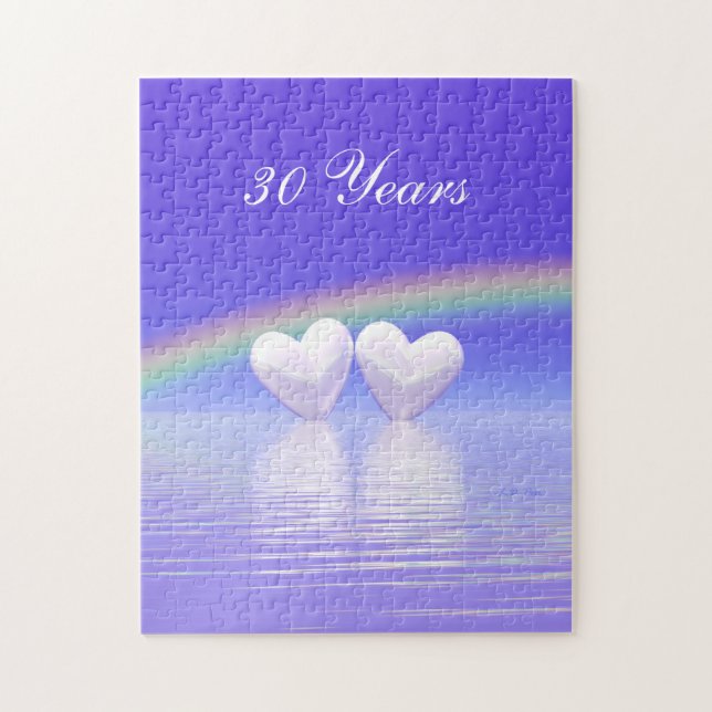 Puzzle 30e anniversaire Pearl Hearts (Vertical)