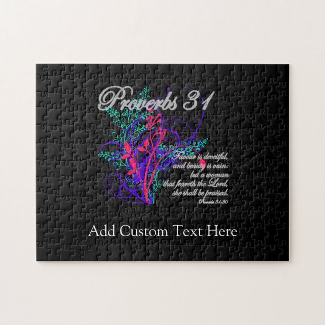 Puzzle 31 femmes chrétiennes de la Bible (Horizontal)