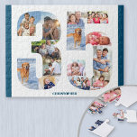 Puzzle 35e anniversaire Photo Collage Numéro 35 Keepsaké<br><div class="desc">Créez votre propre puzzle photo pour un cadeau unique de 35e anniversaire. Avec 14 photos personnalisées, le puzzle photo peut être personnalisé avec un nom et/ou un message court. Le collage photo numéro 35 a une variété de photos de paysage, de carré et de portrait, vous donnant beaucoup de flexibilité...</div>