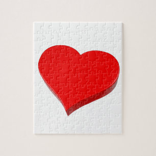 Puzzle 3D Big Red Heart