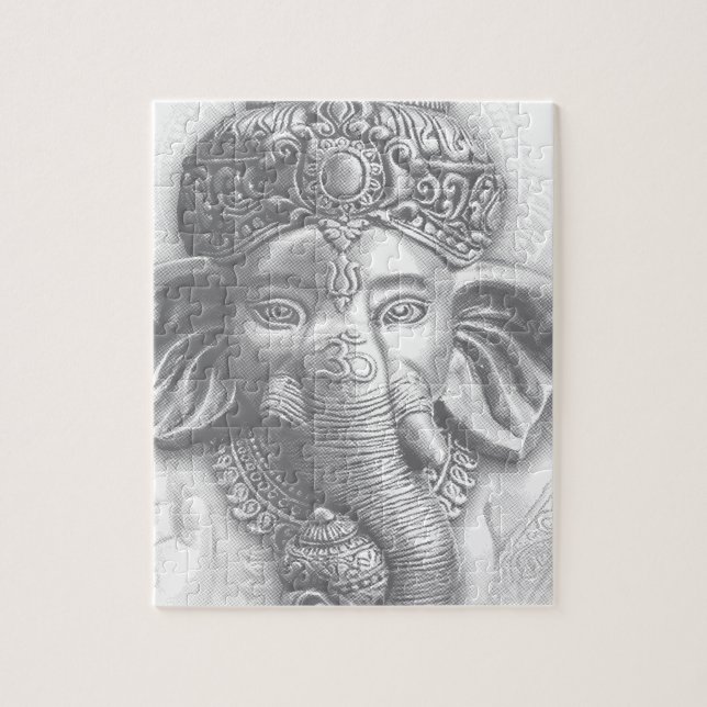 Puzzle 3d seigneur Ganesha - OM (Vertical)