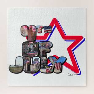 Puzzle 4 juillet Grande lettre étoile