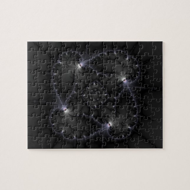 Puzzle 50 Nuances De Gris - Art Fractal (Horizontal)