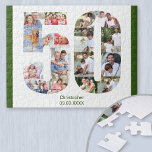 Puzzle 50e anniversaire Numéro 50 Photo Collage 17 Photo<br><div class="desc">Créez votre propre puzzle photo pour un cadeau unique de 50e anniversaire. Avec 17 photos personnalisées, le puzzle photo peut être personnalisé avec un nom et une date de naissance. Le collage photo numéro 50 a une variété de photos de paysage, de carré et de portrait, vous donnant beaucoup de...</div>