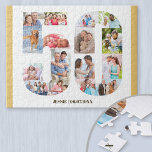 Puzzle 50e anniversaire Numéro 50 Photo personnalisée Col<br><div class="desc">Créez votre propre puzzle photo pour un cadeau unique de 50e anniversaire. Avec 16 photos personnalisées, le puzzle photo peut être personnalisé avec un nom et une date de naissance. Le collage photo numéro 50 a une variété de photos de paysage, de carré et de portrait, vous donnant beaucoup de...</div>