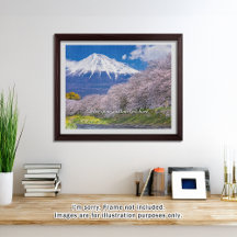 [520] Mt.Fuji – Morning Light on the Cherry Path