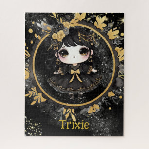 Puzzle 520 pièces   Goth Girls Kawaii Chibi Cute Custom