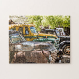 Puzzle 5871-Puzzle de camions Vintages
