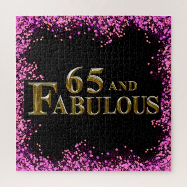 Puzzle 65e anniversaire  (Vertical)