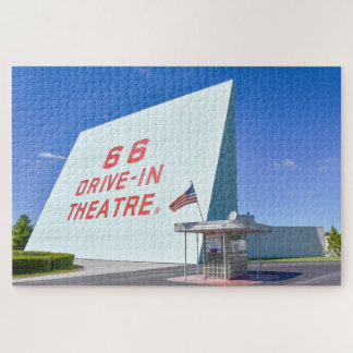 Puzzle 66 Drive-In Theatre, Route 66, Carthage, Missouri