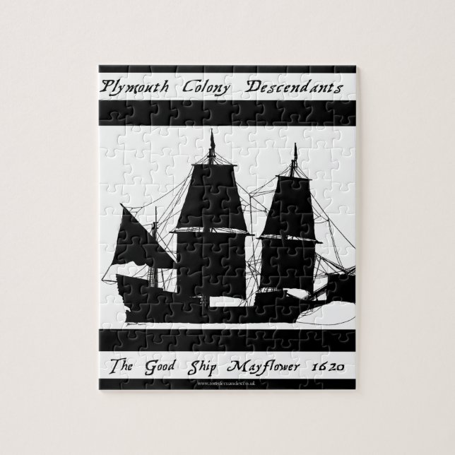 Puzzle 6 descendants de mayfleurs (Vertical)