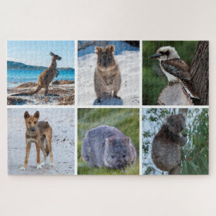 Puzzle 6 en 1 Animaux d'Australie, 1014 pièces