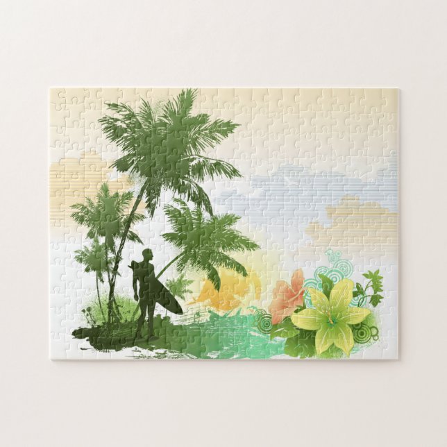 Puzzle 6 surfant (Horizontal)