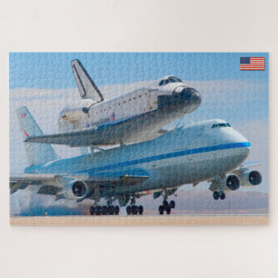 Puzzle 747 AÉRONEFS DE NAVETTE SPATIALE (20 x 30 POUCES)