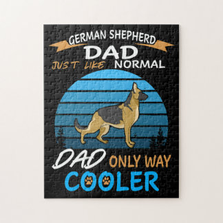 Puzzle 7 Berger Allemand Papa Comme Papa Normal Seulement
