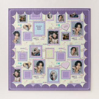 Puzzle 7 Collage Photo Mignon Kawaii coréen k-pop hallyu
