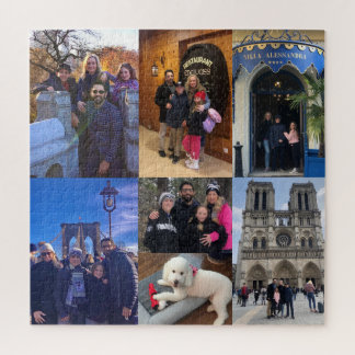 Puzzle 7 Photo ALBUM DE VOYAGE FAMILIAL & PUPPY OF CUTENE