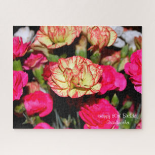 Puzzle 80e anniversaire grand-mère.