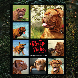 Puzzle 8 Photo Famille ✨ Collage de Noël Personnalisé