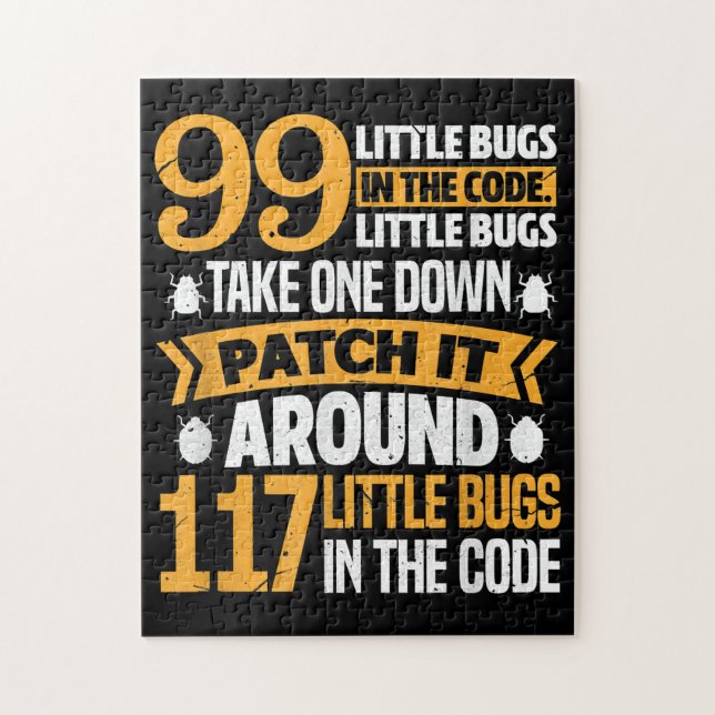 Puzzle 99 Petits Bugs Dans Code Path It 117 Bugs Programe (Vertical)