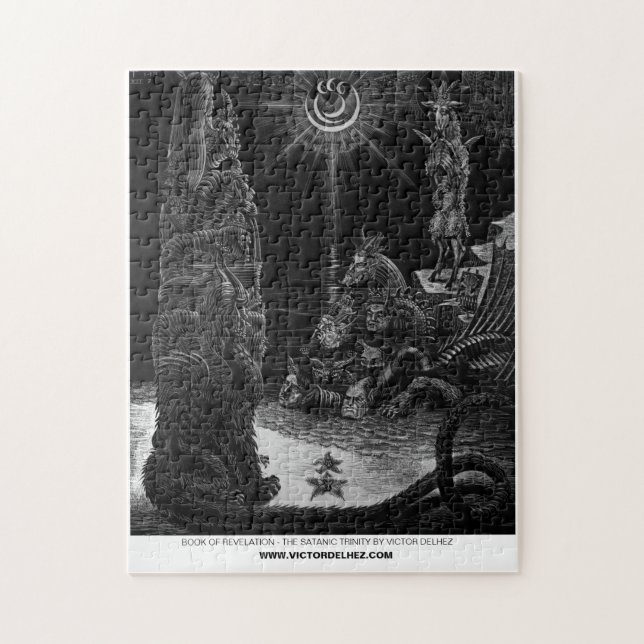 Puzzle A26 – The satanic trinity (Vertical)