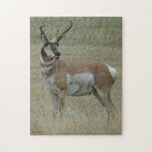 Puzzle A37 Pronghorn Antelope