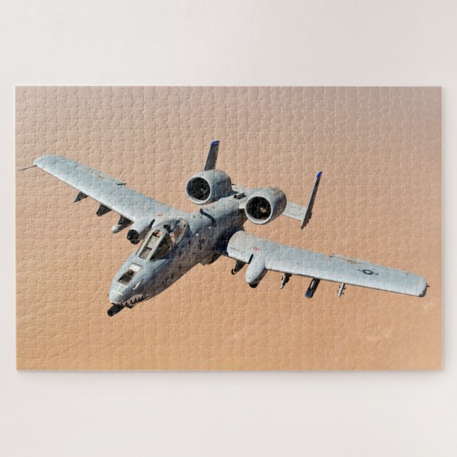 Puzzle A-10 Thunderbolt II 74e Escadron de chasse (Horizontal)