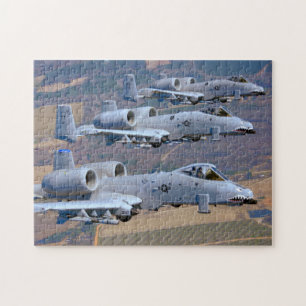 Puzzle A-10C THUNDERBOLT II (11 x 14 POUCES)