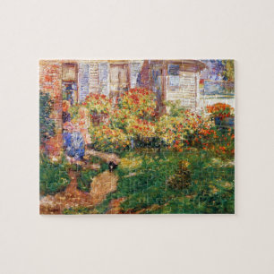 Puzzle A Fisherman's Cottage by Frederick Childe Hassam