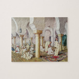 Puzzle À la prière dans la mosquée, 1884