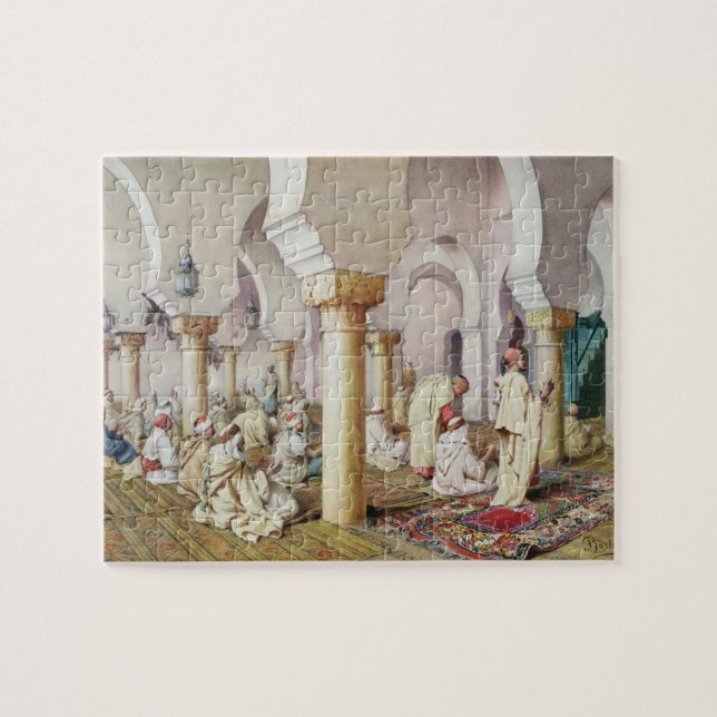Puzzle À la prière dans la mosquée, 1884 (Horizontal)