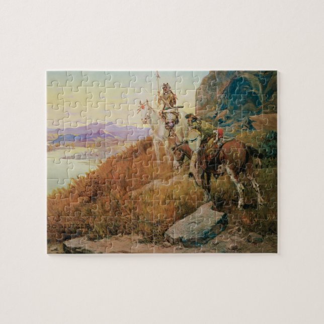 Puzzle À l'affût des embarcations de l'homme blanc par OC (Horizontal)