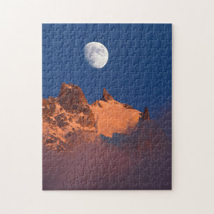 Puzzle À l'aube Aiguille du Plan Chamonix, France