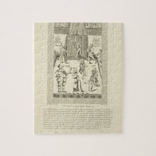 Puzzle À l'intérieur de la maison de théâtre de Red B