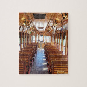 Puzzle à l'intérieur du chariot