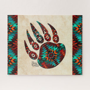 Puzzle à mâchoires pour ours tribal