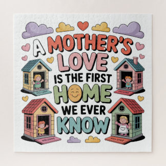 Puzzle A Mother's Love Is The First Home We Ever Know