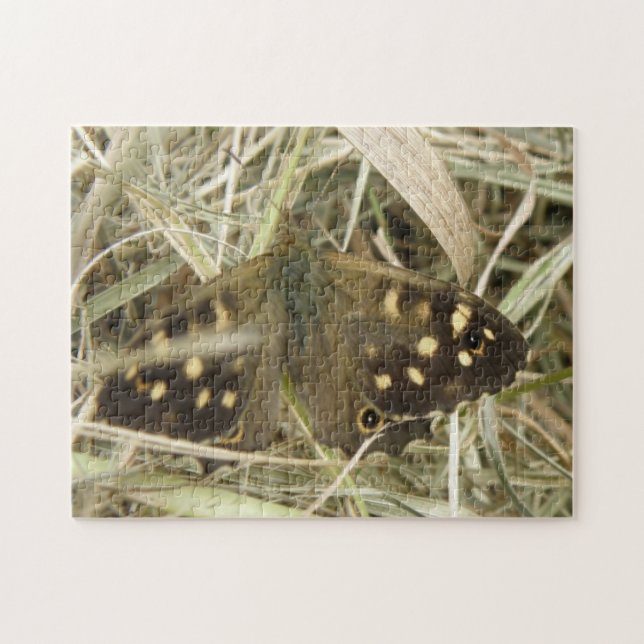 Puzzle à papillon en bois (Horizontal)