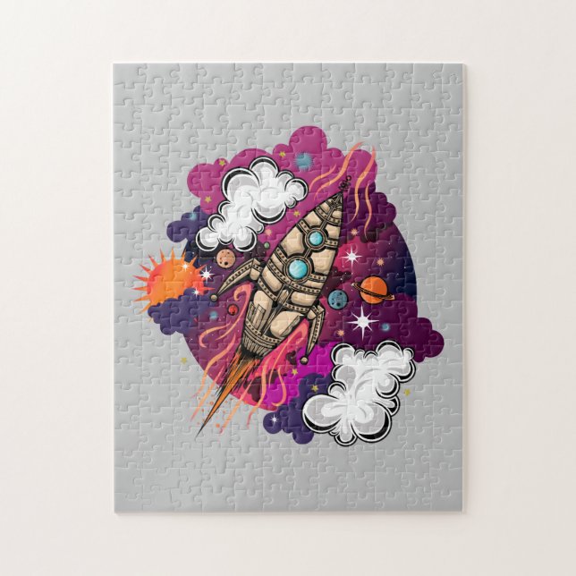 Puzzle À Travers La Galaxie (Vertical)