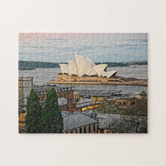 Puzzle A View to Sydney Opera House - 11x14 - 252 pcs. (Horizontal)