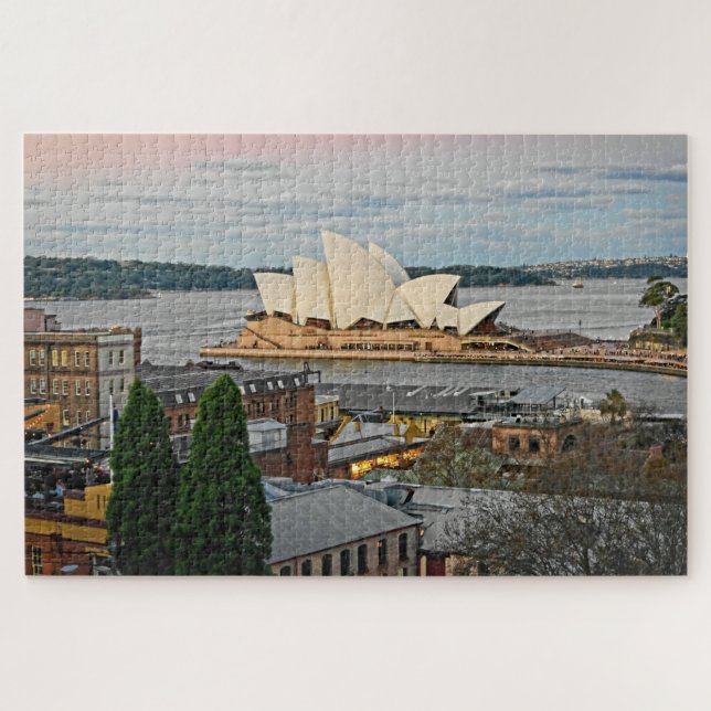 Puzzle A View to Sydney Opera House - 20x30 - 1014 pcs. (Horizontal)